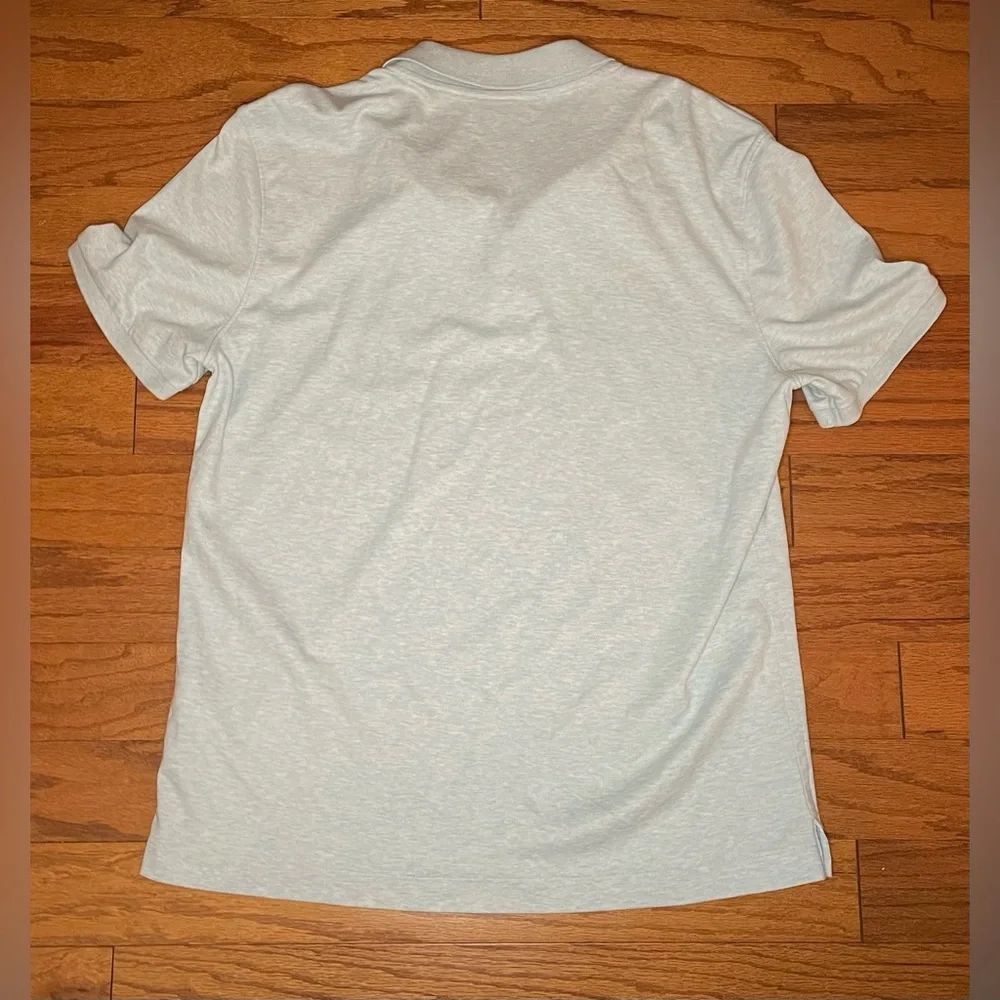 Banana Republic-‎ Luxury-Touch Polo Crisp blue Size L